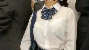 Asians Porn Video - Unexpected Erected Cock Hits on Poor Terrified girl in bus