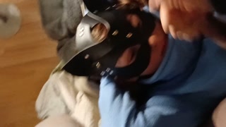 Passionate Fleece Blowjob makes him cum pretty hard