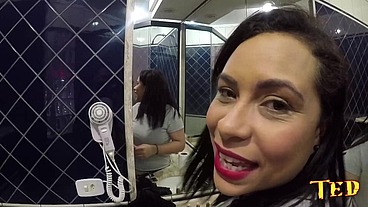 Bastidores da Gravação da atriz Gabriela Ramos