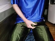 Cumming through my Adidas basketball shorts