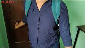 Bihar College Girl 18+ Sex Video, Hindi Audio Tution Teacher Fuck His Student and Teaching Reproduction