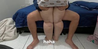 My Stepmother Caught Me Masturbating and Gave Me a Delicious Blowjob and Swallows Milk