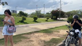 Young stranger takes me to her house to fuck hard at her house to make her boyfriend jealous for leaving her standing up