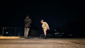 Thick BBW Wife Public Sex on a Chilly Morning! Badblondiemonroe