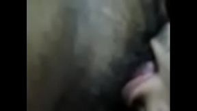 I lick Soma'_s HairyVagina