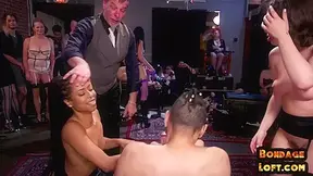 Fisted white and black Darlings enjoy BDSM IR group fuck