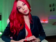 Wet tattooed raven babe Sahron with big boobs masturbates
