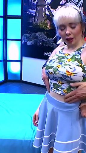 Cherry English sucking and fucking