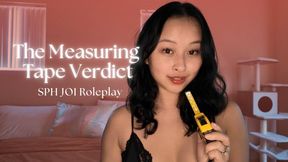 The Measuring Tape Verdict: SPH JOI Roleplay - Hosted by ObeyEnvyNow | Small Penis Humiliation, Female Domination, FemDom, FemDom POV, Verbal Humiliation, JOI, Jerk Off Instructions, Orgasm Control