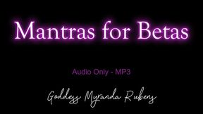 Mantras for Betas - Audio Only MP3