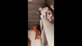 Sissy Princess Jessiesissyadventures Gets Locked in Chastity Cage and Destroys by BBC Toy