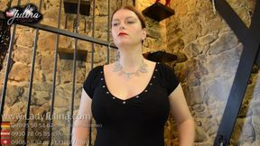 Spitting Worship Tease Speichel Rotze FemDom Dominakuss