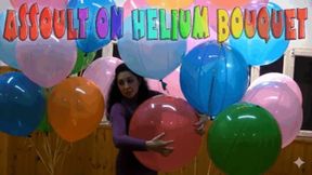 Assoult on helium bouquet