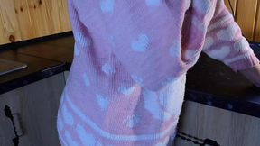 AMATEUR CHEATING WIFE: Husband's best friend came to visit and cummed in wife's pussy