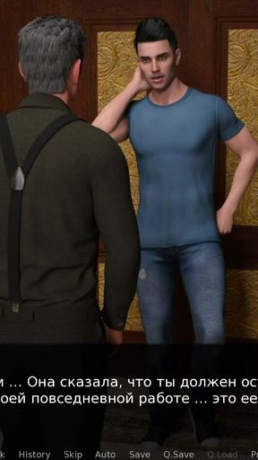 Key moment from &quot;DusklightManor - Strong cock grip redhead girl E1 #39&quot;