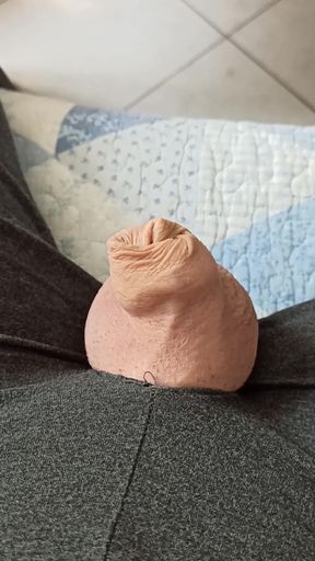 I play with my little penis dance with a ring
