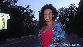 Stacy Bloom In Outdoor Russian Pussy Pounded By