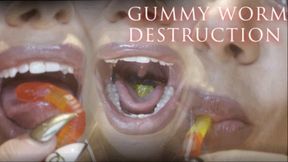 GUMMY WORM DESTRUCTION *HD 1080*