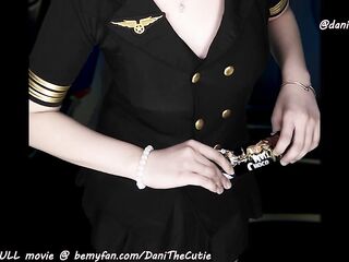 DaniTheCutie is your hawt transsexual flight attendant and personal floozy