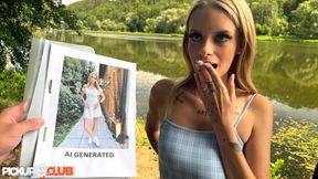 PickupClub - AI Generated Blonde Naomi Love Gets So Real Nick Ross Can't Handle It