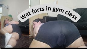 Wet farts (in my online gym class)
