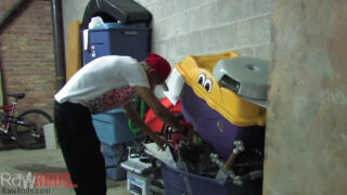 Vintage jong getatoeëerd homostel: BBC-fellatio, penislikken en harde anale penetratie