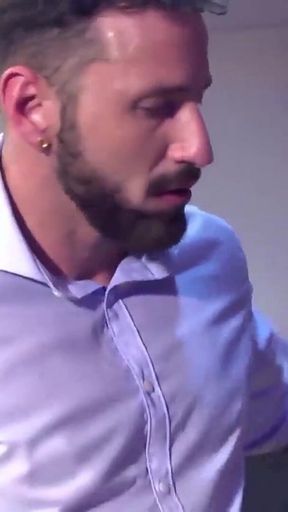 MENATPLAY - Latino Robbie Rojo anal fucked by Antonio Miracle