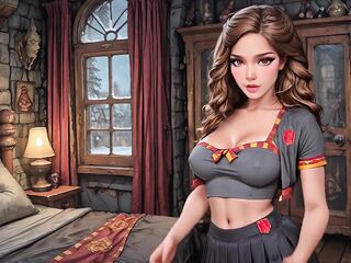 AI TOON POV 1 Week at the Magic University