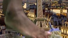 Giantess Visits Paris 1080 smaller
