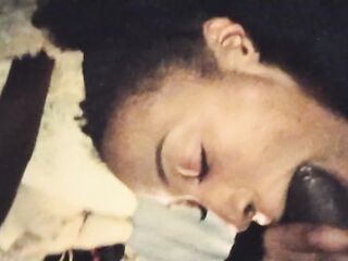 Throat screw me and oral job creampie