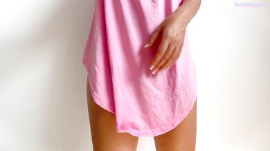 Sexy Horny Latina with nice Big Tits Getting Creampie