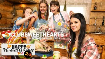 Thanksgiving Feast of Pussy Licking and Lesbian Orgasms