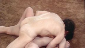 80s curly fucker guy loves hardcore bondage sex with retro blonde