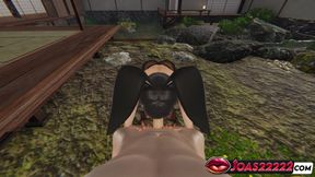 Rule34 Sumiko Rabbit Cosplay 3D Animation - Handjob Service, Sloppy Blowjob, Deepthroat Cumshot