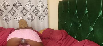 The nun in the bedroom trying to squirt