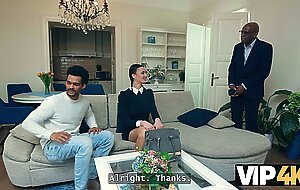 VIP4K. LISPY WEDNESDAY SUCKED DADDY'S COCK LIKE SHE'S HIS BITCH