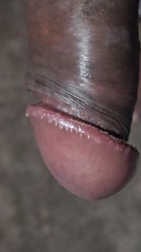 Desi Boy Handjob Cumshot  Big Dick Flash jerking off