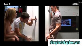 Amateurish straighty gets his dick sucked