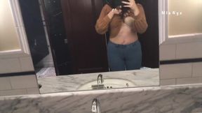 Wet restroom pee compilation