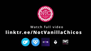 Naked girl pisses on a creek bank