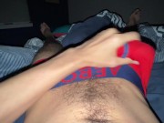 Red Undies Tease Goes Too Far 💦
