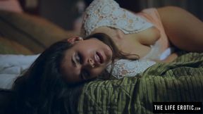 ”Puffy nippled stepmom masturbating really hard”