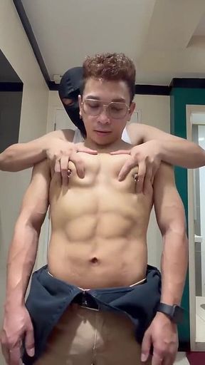 All Set - Lets Fucking Start! Asia Twink Gets Horny in Hotel