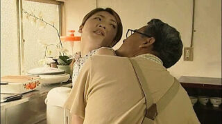 Japanese wife gets her ass pounded while her husband watches