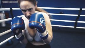 MB34 - Femdom Mixed Boxing Session POV (Felicia Wins) -- Standard-Def