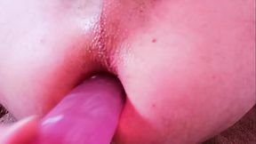 My first time on my new dildo part 2