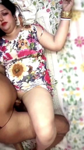 Indian Desi Bhabhi & Devar Cum in Mouth & Ass Licking