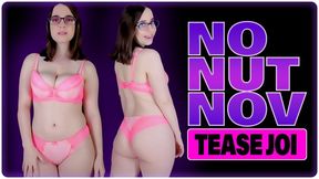No Nut November Tease JOI - SD
