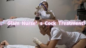 Glam Nurse’s Cock Treatment!