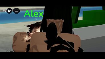 Cogiendome a la puta de mi sirvienta en brookhaven y casi nos agarra mi esposa perra